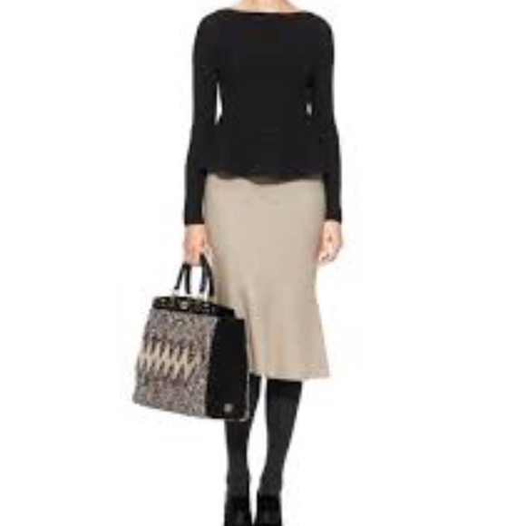 NWT Tory Burch Attersee Chevron Satchel - Picture 12 of 13